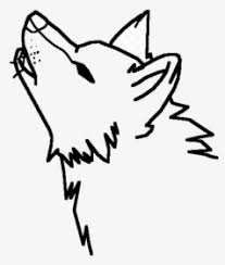 For the first few steps, don't press down too hard with your pencil. Wolf Tattoo Daddy Daddybrad80 Daddybrad Easy Howling Wolf Drawing Hd Png Download Transparent Png Image Pngitem