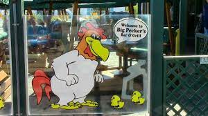 Big pecker's bar and grill is a casual dining restaurant that specializes in a variety of burgers. Welcome To Big Peckers Picture Of Big Pecker S Bar Grill Ocean City Tripadvisor