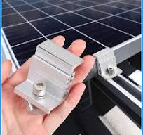 12-Pack 40mm Solar Panel Z Clips - Lightweight Aluminum Mounting Brackets  For Roof, RV, Or Boat Installations