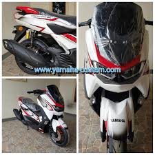 Yamaha nmax makin ganteng setelah sekujur body diguyur airbrush simple, yang warnanya meniru helm kesayangan. New Nmax Airbrush Kredit Motor Yamaha Online