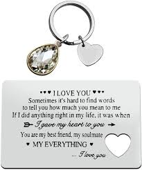 Undoubtedly, our website has a huge variety of gifts for him that are perfect for any occasion. Engraved Wallet Insert Card For Men Anniversary Card Gifts For Husband Boyfriend I Love You Gift For Him Mini Love Note Gifts Christmas Birthday Valentine Day Gift Deployments Gift For Men Amazon Co Uk