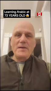 Learning Arabic at 73 YEARS OLD 😱