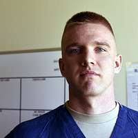 U.S. Army Capt. Marco Abrego, operations officer with