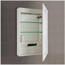 Maximize storage in style, this 23.63 x 31.5 surface mount frameless medicine cabinet with 1 adjustable shelf is 100% stainless steel inside and out. Fairmont Designs Medicine Cabinets George S Kitchen Bath Pasadena California