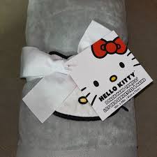 Hello Kitty Grey Hand Towel set of Two Hand Towels