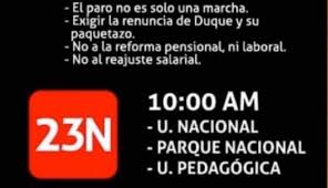 Eduardo alarcon córdoba, asesinado en campoalegre, huila.@cidh. Protestas En Colombia Farc Y Colombia Humana Piden A Sus Militantes Continuar Con El Paro Nacional Caracol Radio