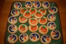 In nuwave oven place on baking sheet (or pan). Colonial Halloween Parties Favorite Cookies Halloween Cookies Pillsbury Halloween Cookies