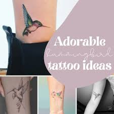 They can make you look very unique and beautiful in the eyes of many people. The Prettiest Hummingbird Tattoo Ideas Tattooglee