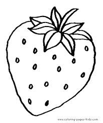 Strawberry Coloring Pages Printable Strawberry Color Vegetable Coloring Pages Fruit Coloring Pages