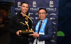 Ronaldo Takes Home Alipay Top Scorer Trophy At Uefa Nations League Finals Business Wire