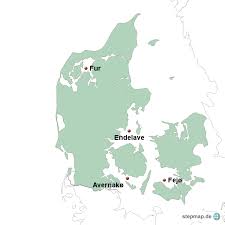 Beliebt rund um die region dänemark. Kleine Danische Inseln Von Eriolu Landkarte Fur Danemark