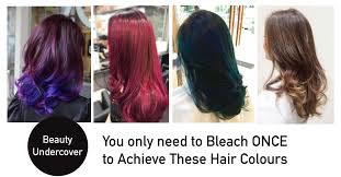 Briefly how to bleach hair properly? Hair Colours That Require Only One Bleach Or Prelightening
