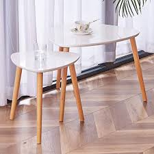 We specialise in home, office and outdoor furniture. Taohfe Nesting Coffee Tables Set Of 2 Modern Furniture Decor Side End Table For Living Room Office Balcony Easy Assembly Triangle Black Rubber Wood Legs Buy Online In Zimbabwe At Desertcart Co Zw Productid