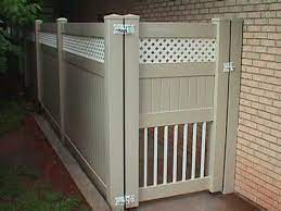 Our vinyl gates are the best in the industry. Gate Custom Doggie Midland Vinyl Products