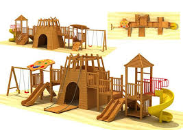 Wood Castle Park Otkrytaya Igrovaya Ploshadka Igrovye Ploshadki Ploshadka