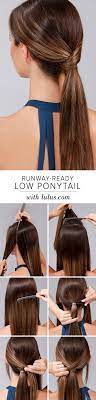Classy To Cute 25 Easy Hairstyles For Long Hair For 2017 Hair Styles Medium Length Hair Styles Low Ponytail