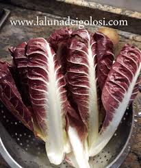 Radicchio rosso in padella melarossa. Radicchio Rosso Con Olio E Cipolla La Lunadei Golosi