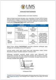 Jadual perlaksanaan assignment sem 2. Ums Official Website 19 Disember 2020 Arahan Pentadbiran Universti Malaysia Sabah