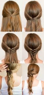 If you're after an updo, a half bun or low bun are cute, neat styles that don't put too much pressure on your scalp or take forever in the. Easy Heatless Hairstyles For Long Hair Ashley Brooke Nicholas