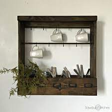 Some of the shelves i would like to span quite a width. Modular Mug Rack Buildsomething Com