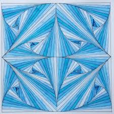 Square Geometry Symmetry Tiling Pattern Tessellation Escher Hexagon Painting Patterns Abstract Artwork Art