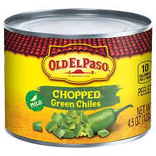Season with salt and pepper and a few dashes of your favorite hot sauce. Amazon Com Old El Paso Chopped Green Chiles 24 Cans 4 5 Oz Chile Peppers Produce Grocery Gourmet Food