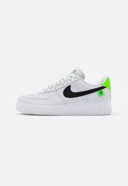 Có dễ nhận biết rep 1:1 ? Nike Sportswear Air Force 1 07 Unisex Sneaker Low Pure Platinum Black Green Strike Grau Zalando De