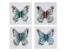 Choose accent furniture, wall decor, and table accessories to show some personality, or go for lighting and area rugs add distinct practicality. Butterfly 4 Pc Wall Art Badcock Home Furniture More