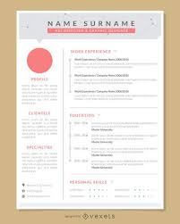 1 Page Resume Design Template Made For Professional Graphic Designer Usage With Skill Ratings Cli Graphic Design Resume Resume Design Template Resume Template