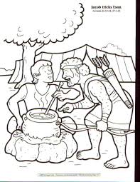 Jacob and esau stew coloring pages. Pin On Sunday School