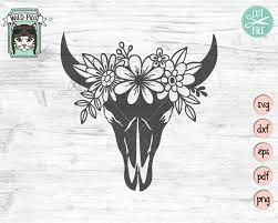 Download Cow Skull Svg Files