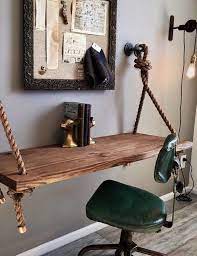 Whether you are looking for a new bicycle or a cherche une petite étagère murale trofast en pin (plus foncé que ce qui est vendu actuellement sur le site d'ikea). 26 Idees De Bureaux Suspendus Le Meuble Tres Pratique Pour Les Petits Espaces Bureau Suspendu Bureau Bois Deco Maison