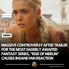 People really get heated for no reason but to each their own lmao 🤣 this  show The Pendragon Cycle: Rise of the Merlin is gonna be lit but I still  love reading