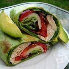 California Club Chicken Wraps In 2020 Healthy Protein Snacks Recipes California Chicken