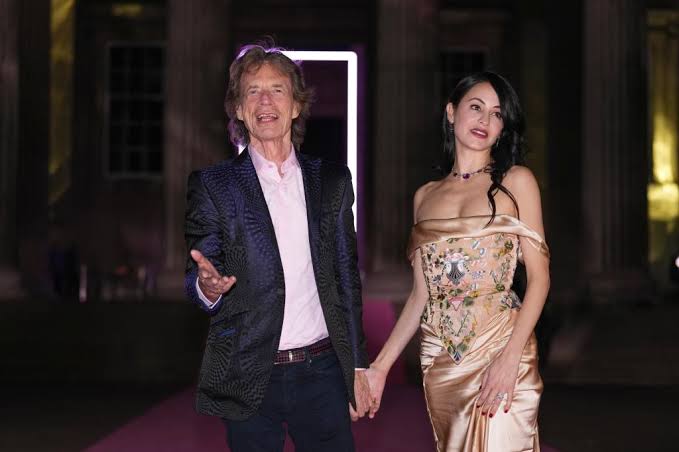 Mick Jagger, 82, enjoys rare date night with fiancée Melanie Hamrick, 38,  at British Museum Ball