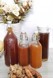 Bahan Bahan 200 Gr Kunyit 400 Gr Gula Merah 4 Lt Air 1 Lemon Ukuran Besar Cara Membuat 1 Bersihkan Kunyit Kemud Makanan Sehat Minuman Sehat Resep