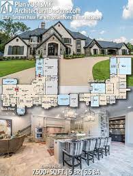 Plan 70613mk Luxury European House Plan With Upstairs Home Theater And Balcony Luxury House Plans European House House Blueprints