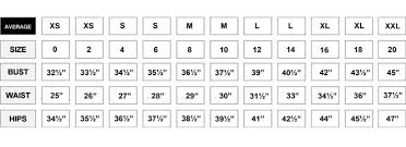 Sport Coat Sizing Chart Forever 21 Pant Size Conversion