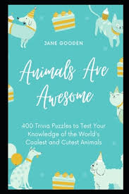 Pepperoni is usually made from a blend of beef and pork, or cow and pig. Animals Are Awesome 400 Trivia Puzzles To Test Your Knowledge Of The World S Coolest And Cutest Animals Animal Facts 4 Paperback Vroman S Bookstore