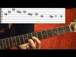 This tab is very similar to what i'm doing: One Intro Solo Metallica Guitar Lesson Easy Youtube
