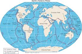 November 2012 The True Mount Sinai Earth And Space Science Plate Tectonics Earths Plates