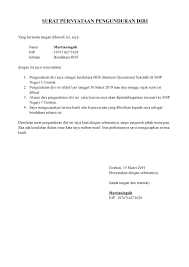 Contoh Surat Pengunduran Diri Bendahara Yang Baik Dan Benar Detiklife