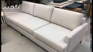 How To Upholster A Modern Sofa/Couch\ Diy - Alo Upholstery - Youtube