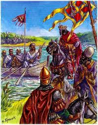 Education In Russia Ancient Rus Was One Of The Early Meeting Of Svyatoslav I Of Rus With Roman Emperor John Tzimiskes July Of 971 Ad Artwork By Mikhail Gorelik Byzantine Army Ancient Warfare Roman Empire