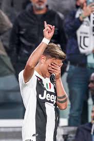 Black And White And Read All Over Juventus Juventus Forward Paulo Dybala 10 Celebrates After Scoring His Goal During The Serie A Football Match N 6 Juvent Ronaldo Football Soccer Guys Juventus Players