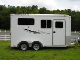 2005 Featherlite 2 Horse Aluminum Trailer Horse Trailers For Sale Horse Trailers Horses