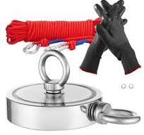 FINDMAG Magnet Fishing Kit with Case 1500 LBS Pulling Force Super Strong  Fishing Magnets, Premium Fishing Magnets Kit for Heavy Duty Use -4.72inch  ...
