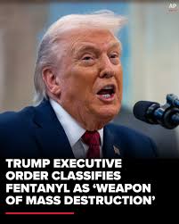 President Trump signed an executive order classifying fentanyl as a "weapon  of mass destruction." Here's what it means ->  http://www.wusa9.com/article/news/nation-world/trump-executive-order-fentanyl-weapon-of-mass-destruction/507-3914a00f-3c56-4dc9  ...