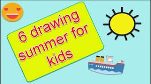 Has a large collection of worksheets, puzzles, and activities for celebrating the fall season. Summer Drawing For Kids At Paintingvalley Com Explore Collection Of Summer Drawing For Kids