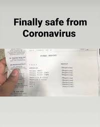 Lift your spirits with funny jokes, trending memes, entertaining gifs, inspiring stories, viral videos. I Just Walked Out From Doctor Office Thanks God The Corona Test End Up Negative 9gag